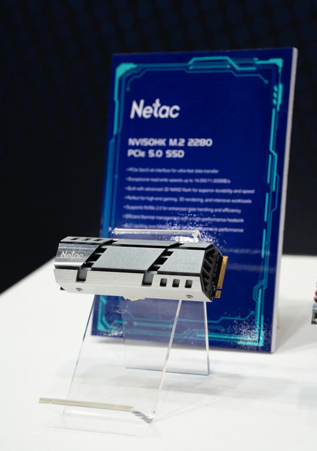 Netac на выставке Taipei NV150HK SSD с PCIe 5.0 и 14GB/s чтением