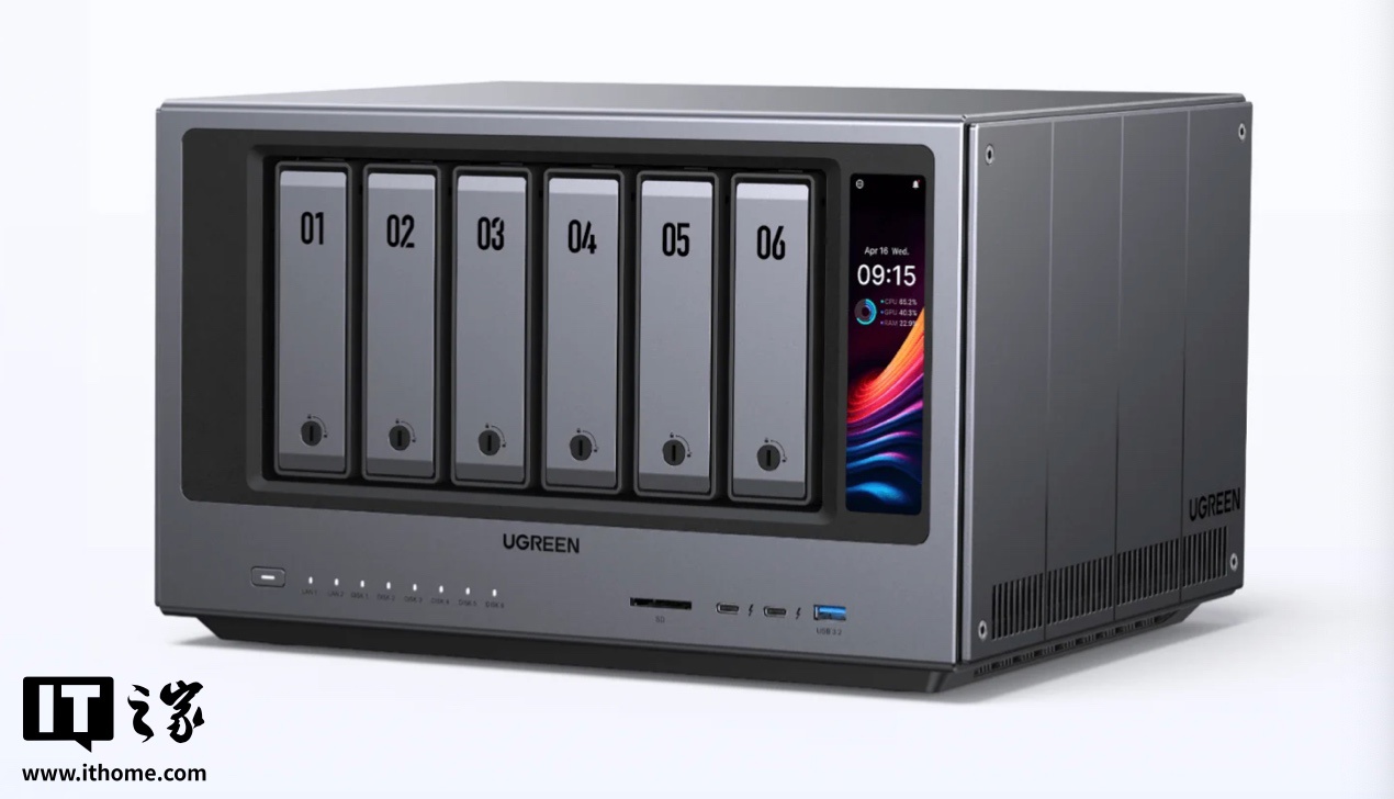 UGREEN представляет iDX6011 Pro облачное хранилище с 2-го поколения Core Ultra 7 и AI