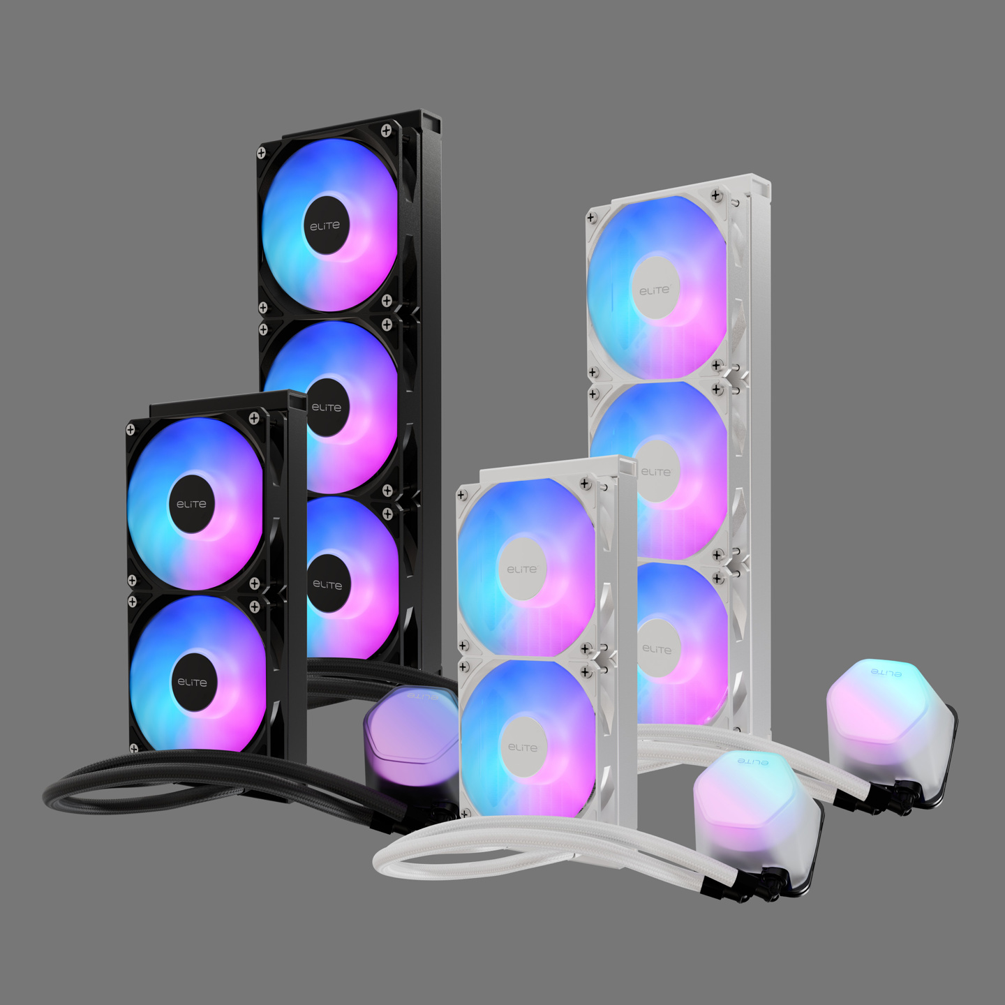 Cooler Master запускает Elite Liquid серию с двойным креплением