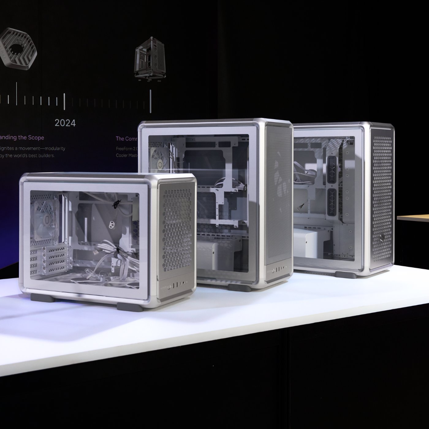 MasterFrame расширяется, Cooler Master представил новые корпуса