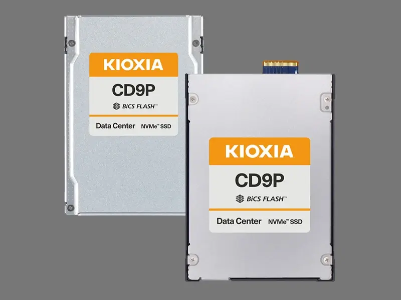 Kioxia CD9P SSD с BiCS 8 NAND до 61 ТБ PCIe 5.0 для предприятий