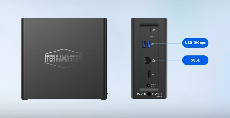 TerraMaster выпустила 4-отсековый F4 SSD NAS с 5G Ethernet для быстрой передачи данных