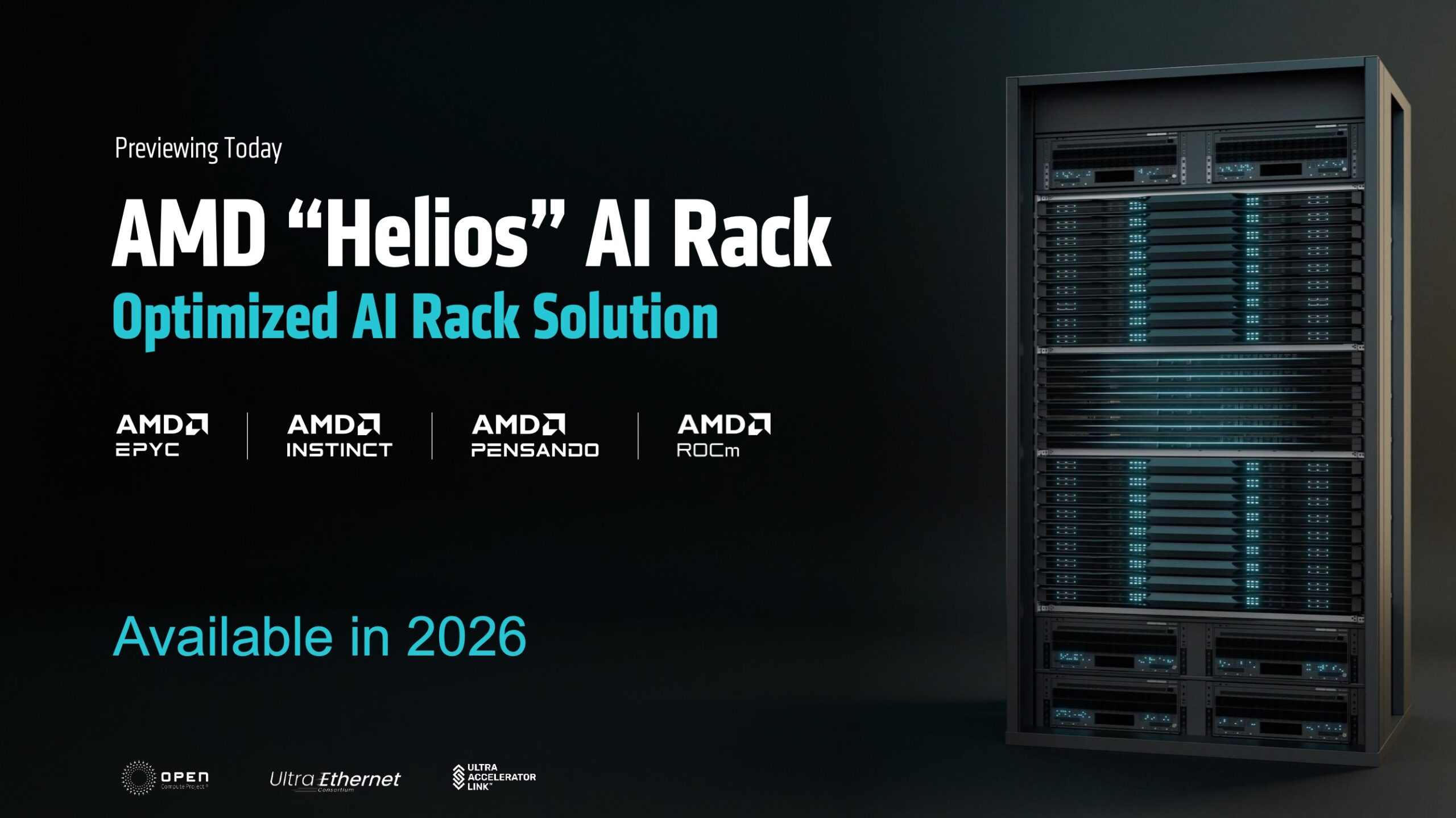 AMD Helios Rack-Scale Infrastructure