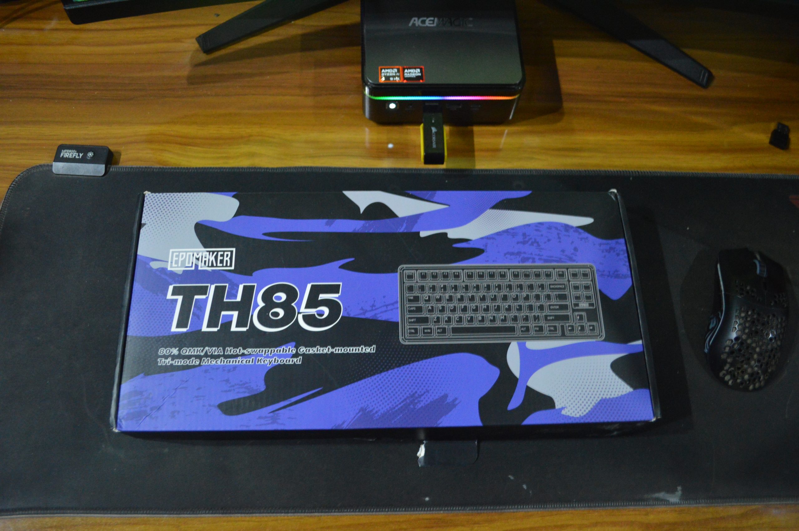 Обзор Epomaker TH85 Wireless – Надежная и компактная игровая клавиатура 1 Epomaker TH85 — внешний вид