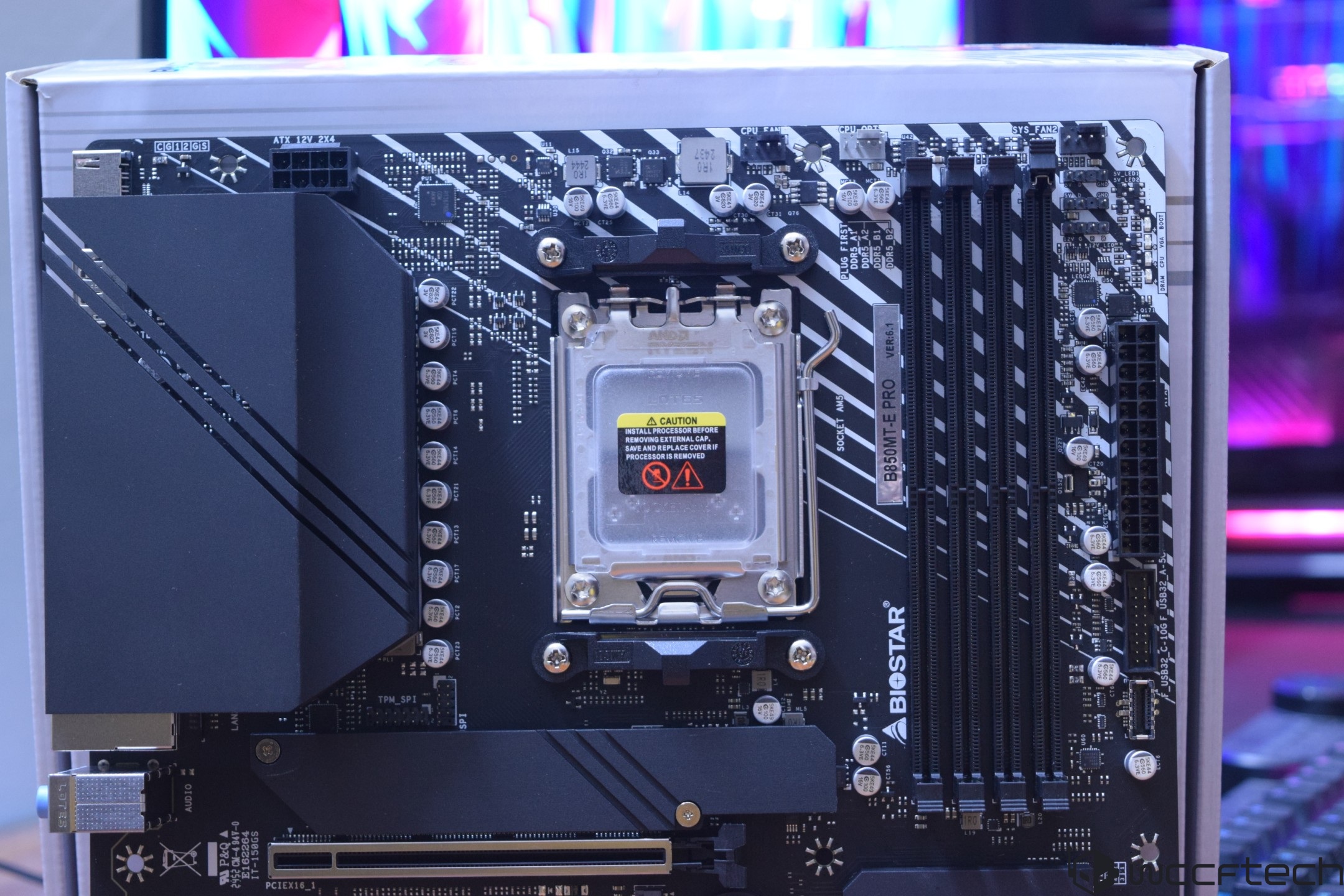 Обзор материнской платы Biostar B850MT-E PRO – базовые функции для AM5