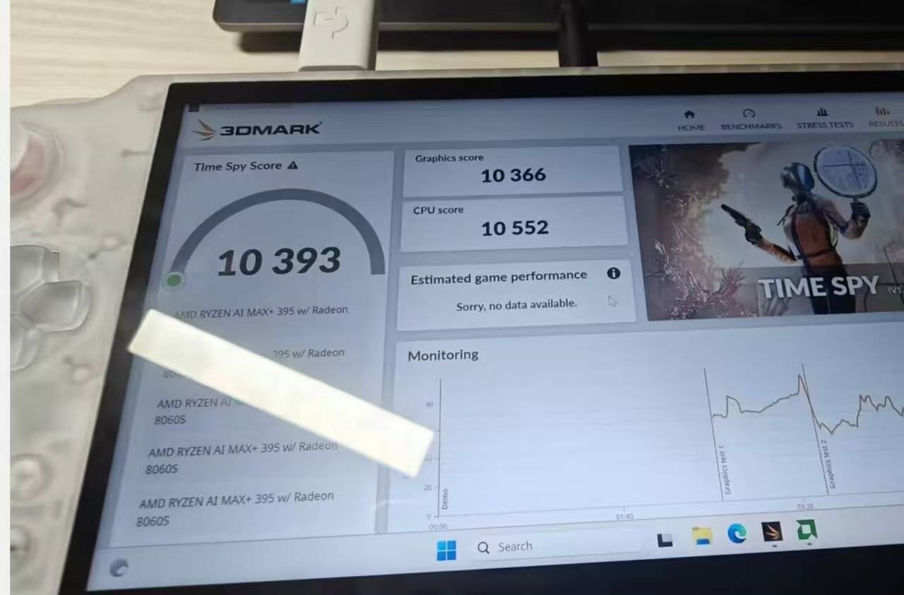 GPD представила первый прототип игрового портативного на Strix Halo с 10,000+ очков в Time Spy