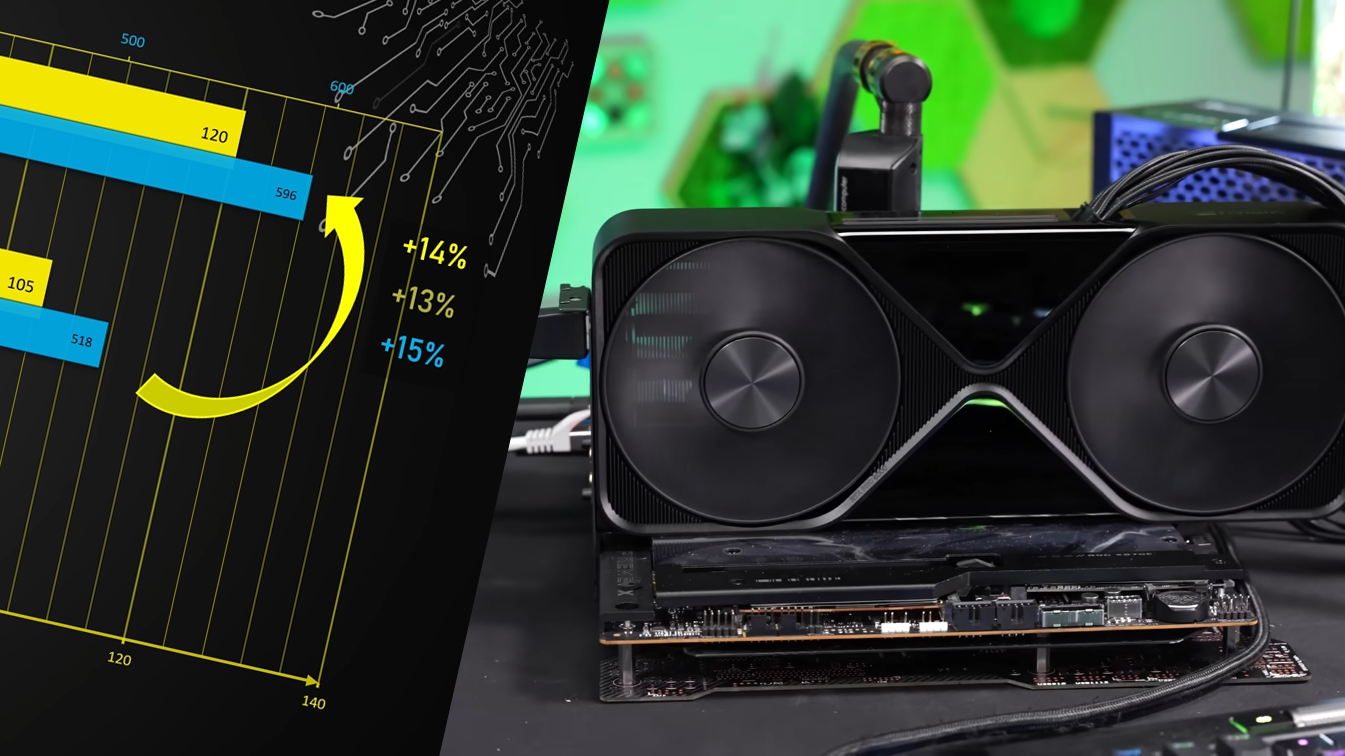 NVIDIA RTX PRO 6000 раскрывает весь потенциал GB202 в играх: опережает GeForce RTX 5090