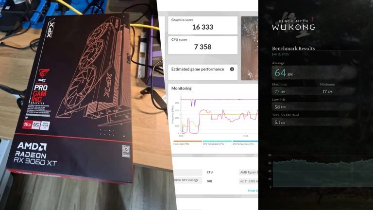 Утечка результатов Radeon RX 9060 XT Time Spy: медленнее RX 7700 XT