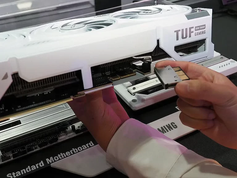 Выпущен ASUS TUF Gaming RTX 5070 Ti White Edition с разъемом GC-HPWR