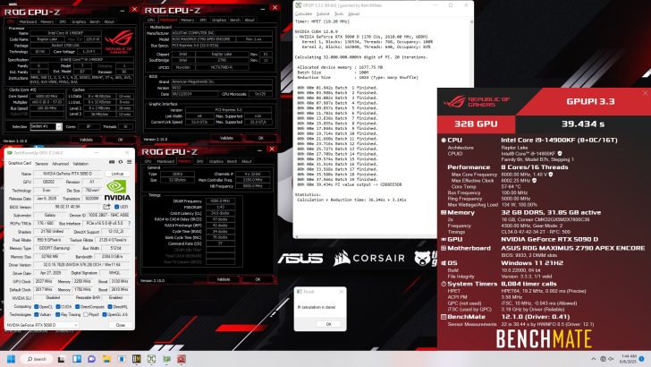 Отличные показатели разгона GALAX RTX 5090 D