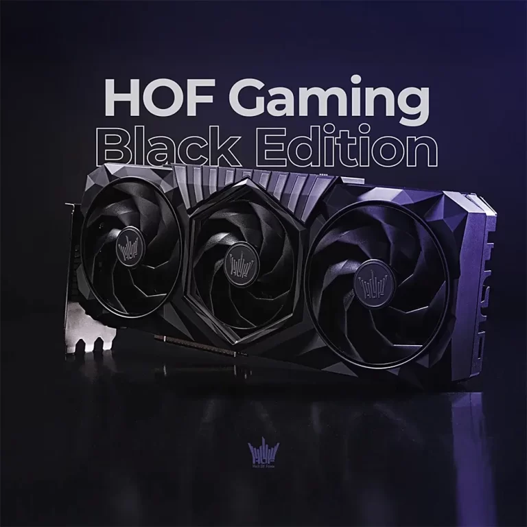GALAX представляет Black HOF Gaming Edition для RTX 5080 и RTX 5070 Ti