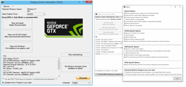 Display Driver Uninstaller (DDU) версия для скачивания 18.1.2.1