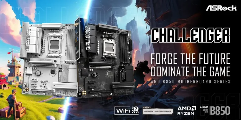 Материнская плата ASRock B850 Challenger Series – PCIe 5.0 ×4 M.2 и Wi‑Fi 7