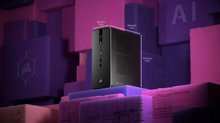 Компактный AI ПК: Corsair AI Workstation 300 с Strix Halo APU