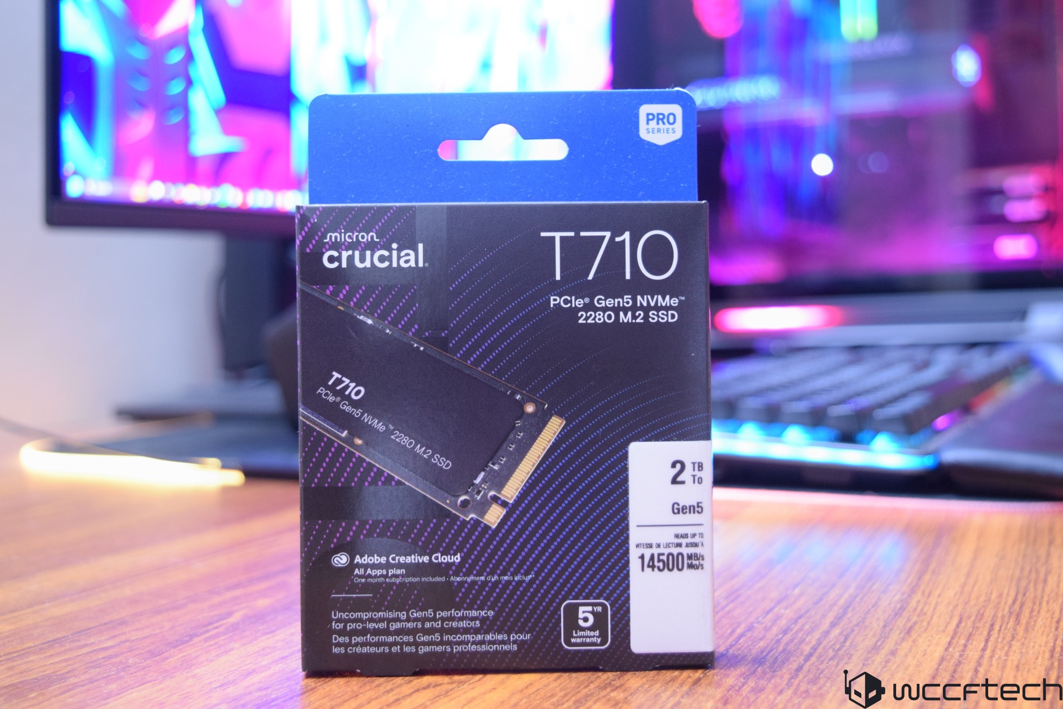 Crucial T710 Gen5 Unboxing