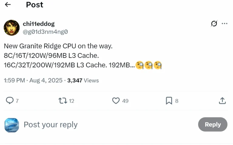 Новые усовершенствованные процессоры Zen 5 Ryzen 9000: Dual-Stack 3D V-Cache / Повышенный TDP