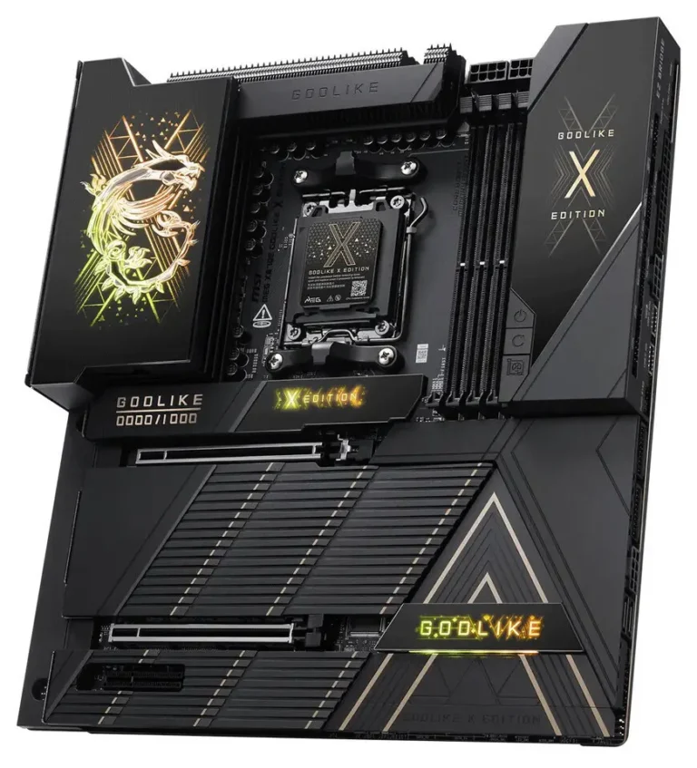 MSI анонсирует платы GODLIKE X Edition и X870E MAX