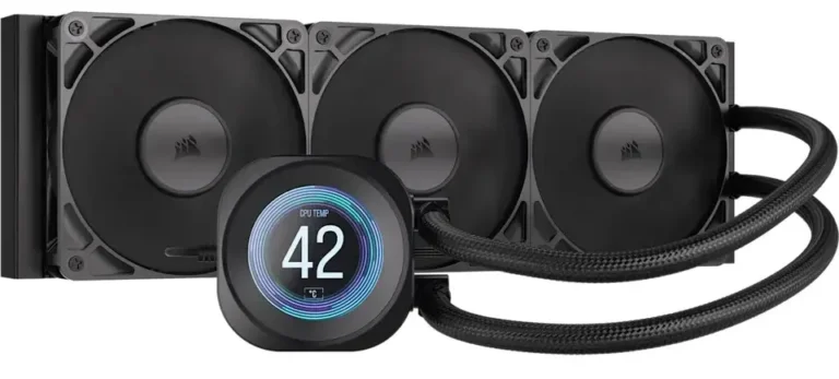 Corsair Nautilus RS LCD AIO кулер выпущен с 2.1in дисплеем
