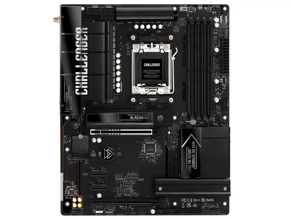 B850 Challenger WiFi Black