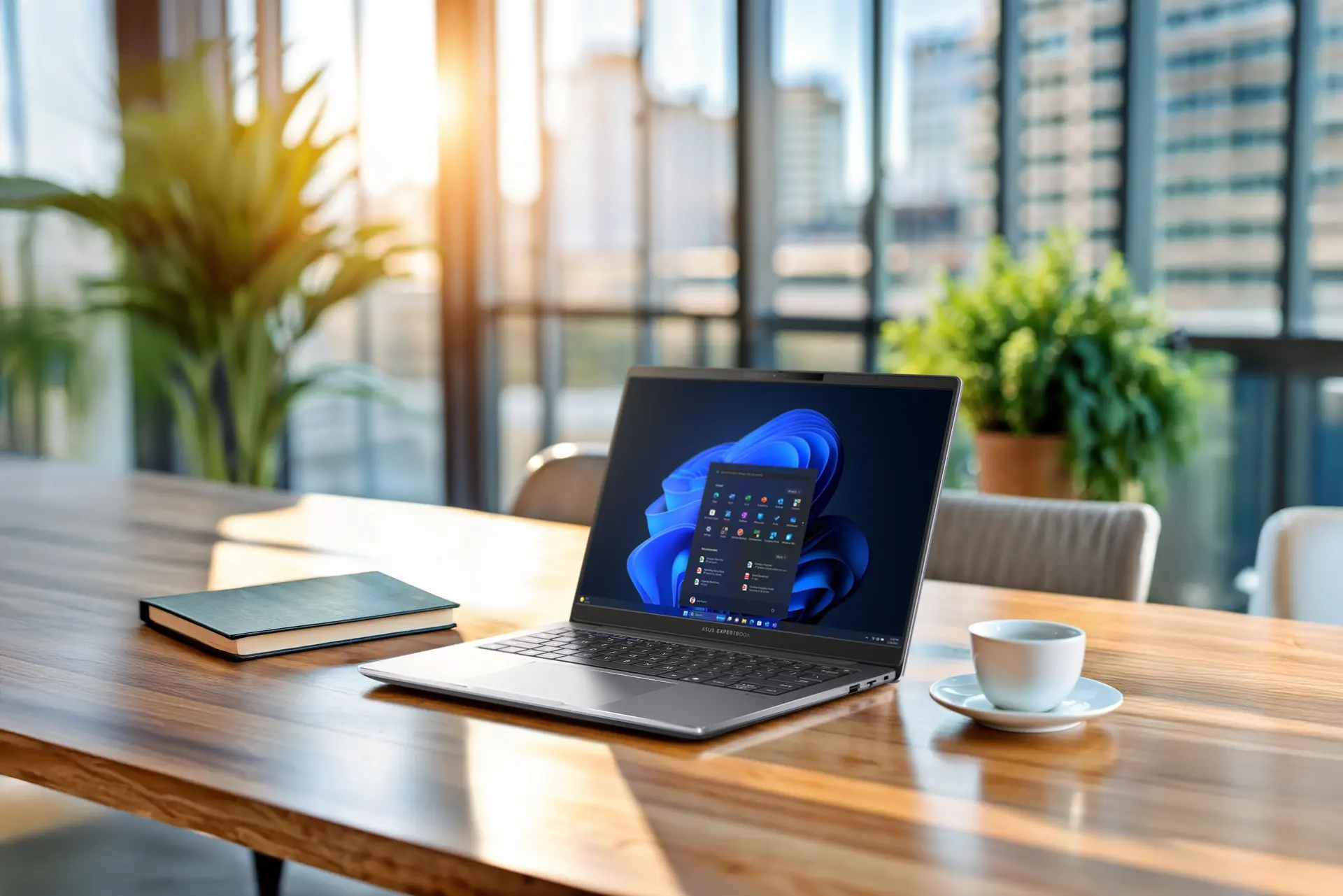 ASUS ExpertBook P3 с процессорами AMD Ryzen AI PRO для SMB