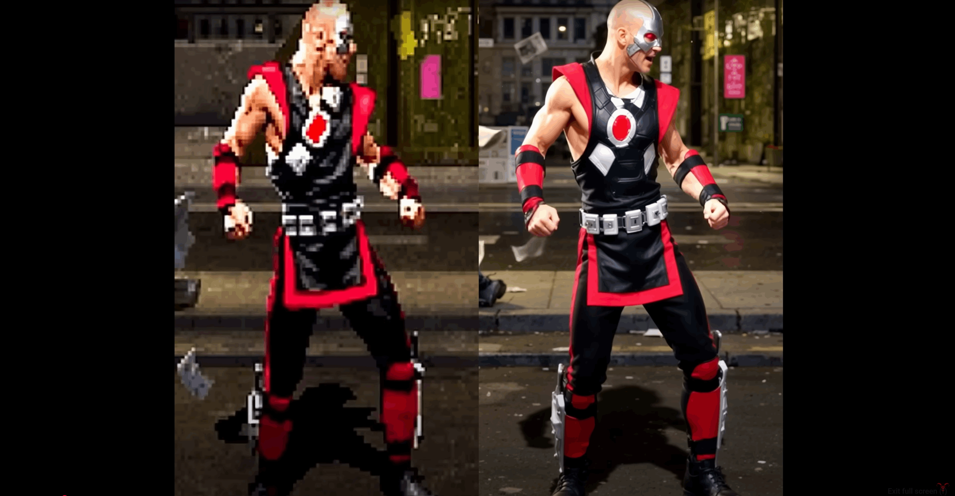 Джонни Кейдж и другие персонажи Mortal Kombat в HD