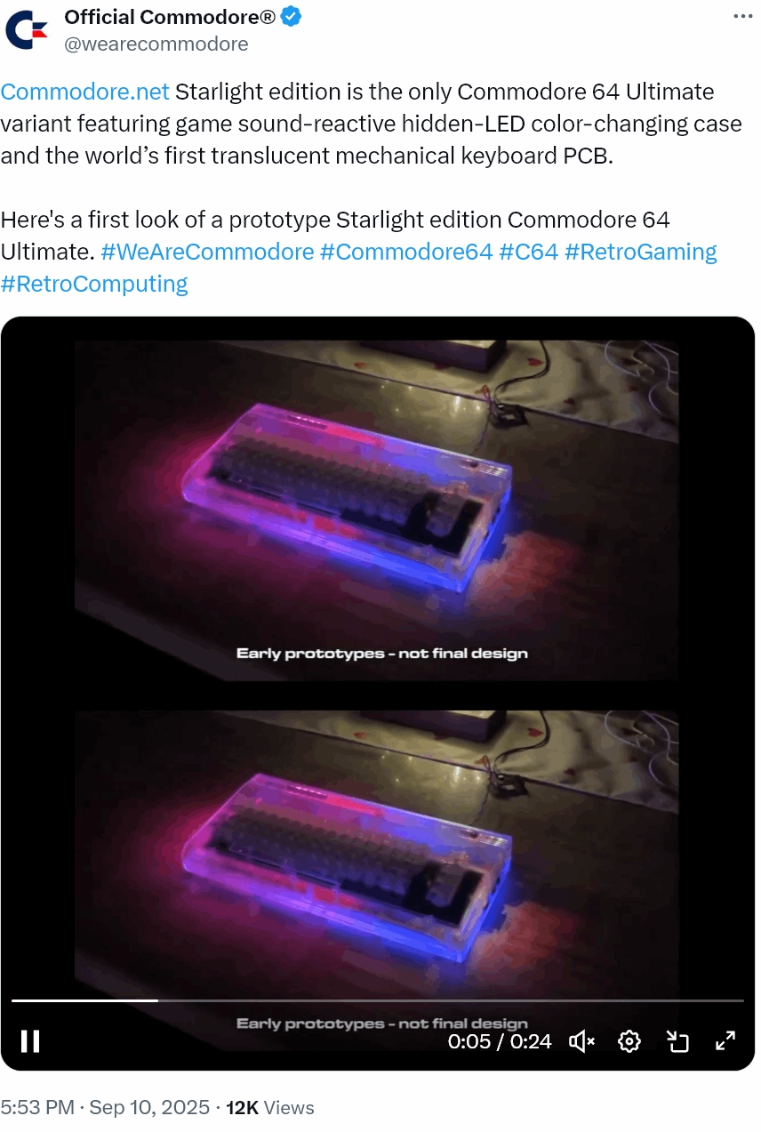 Commodore 64 Ultimate Starlight Edition вид 2