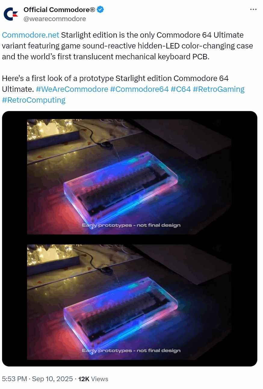 Commodore 64 Ultimate Starlight Edition вид 1