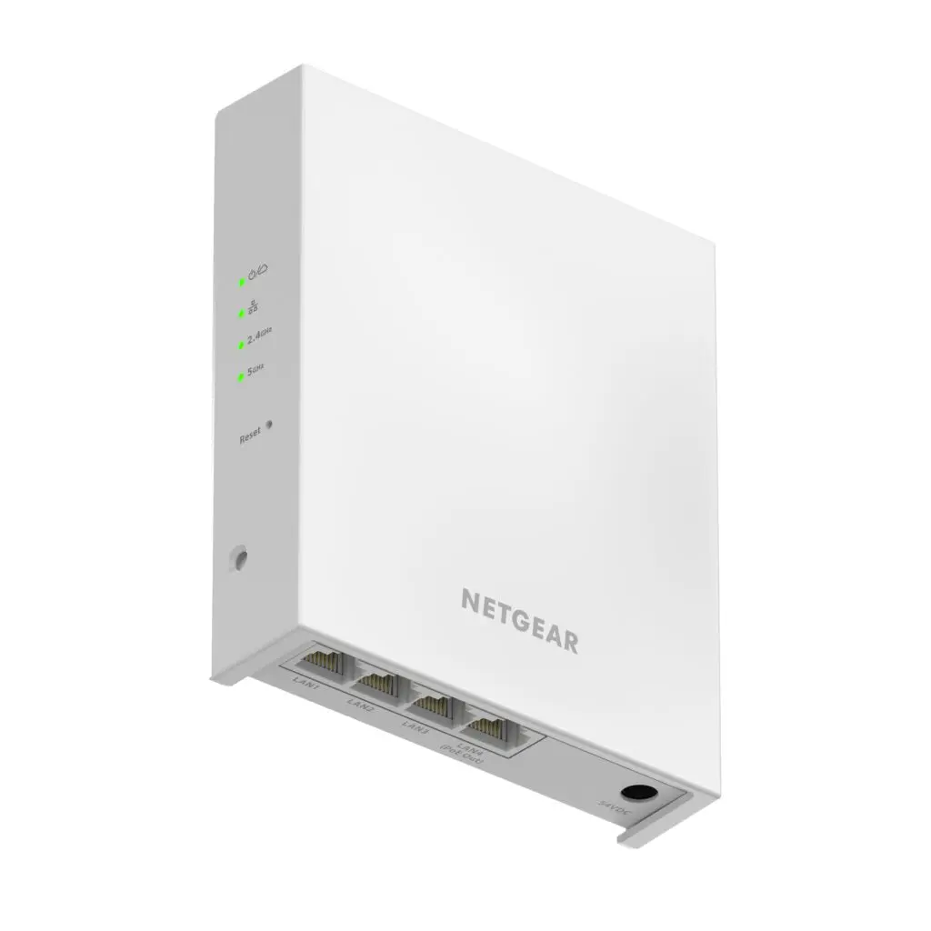 Запущена настенная точка доступа NETGEAR WAX610W Wi-Fi 6 3 Монтаж NETGEAR WAX610W на стену