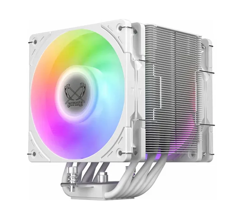 Scythe выпустила Mugen 6 White Edition с двумя RGB вентиляторами Scythe выпустила Mugen 6 White Edition с двумя RGB вентиляторами