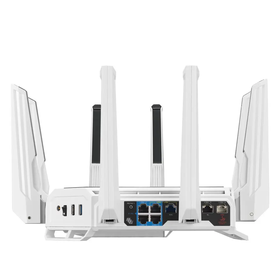 ASUS ROG Rapture GT-BE19000AI – вид спереди