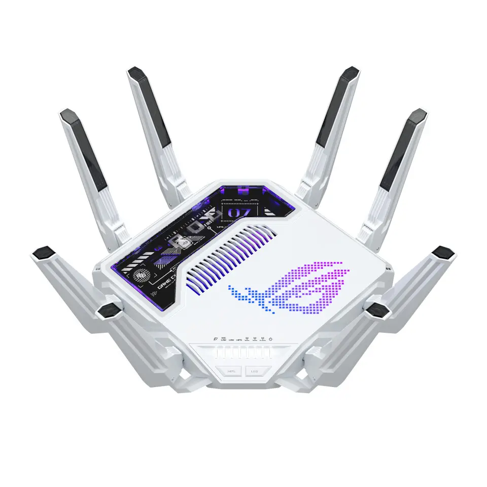 ASUS ROG Rapture GT-BE19000AI – вид сзади