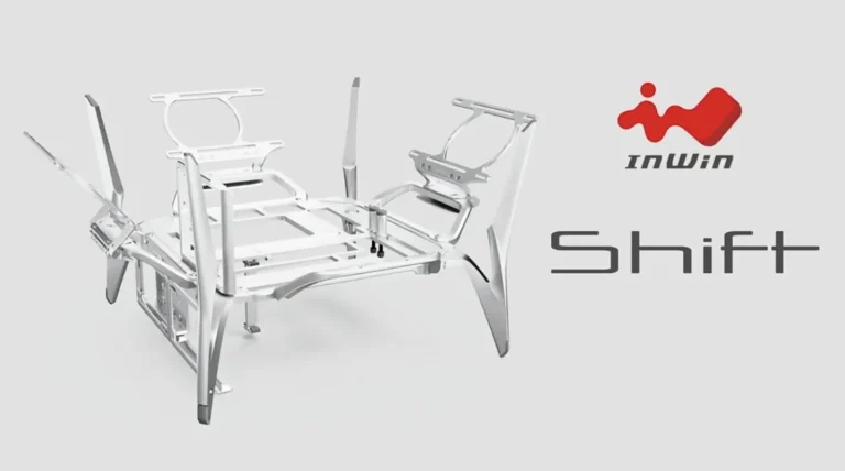 Корпус InWin SHIFT Open Frame с дизайном, вдохновленным авиацией