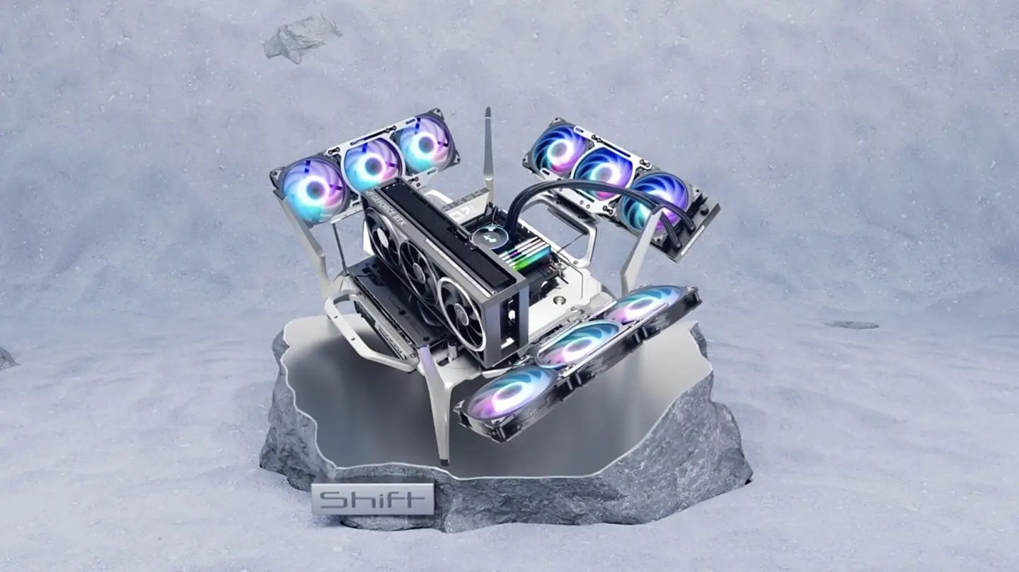InWin SHIFT сбоку