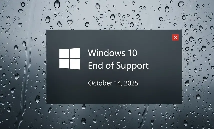 Microsoft официально завершает поддержку Windows 10 14 октября 2025