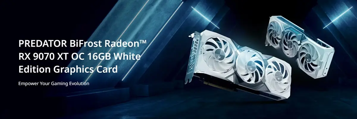 Acer Predator BiFrost RX 9070 дизайн