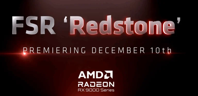FSR 4 Redstone: новое AI масштабирование AMD выйдет 10 декабря официально