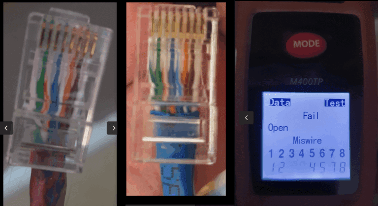 Почему я сталкиваюсь с необычным результатом обжима Ethernet кабеля: причины и решения