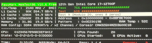 Исправление: установка Windows 11 зависла на логотипе Windows — как быстро решить проблему 2 MemTest86 - RAM test