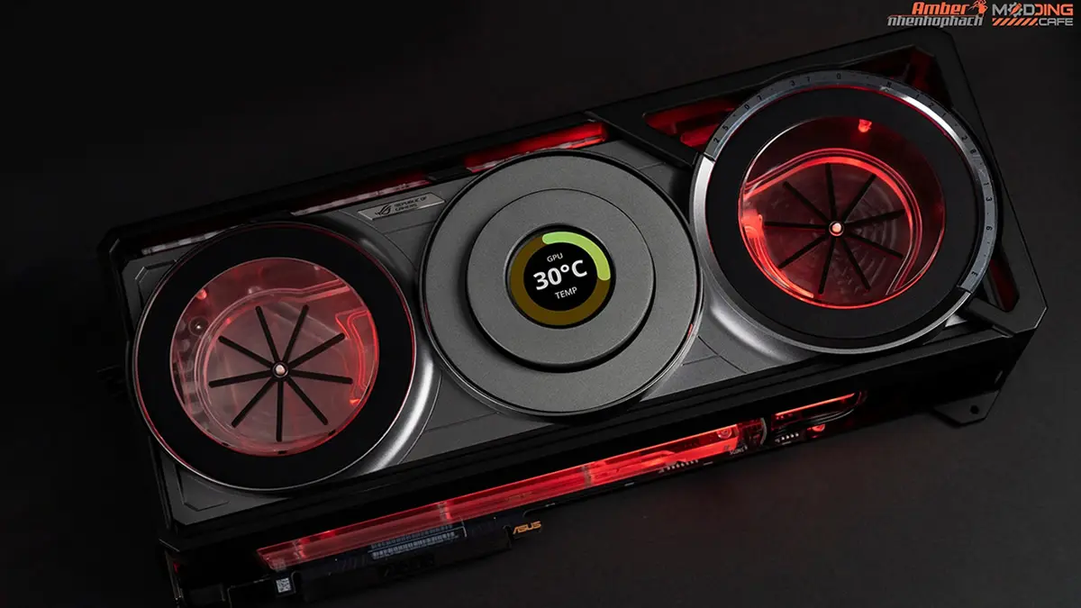 ROG Astral RTX 5080/5090 получает индивидуальное скрытое водяное охлаждение