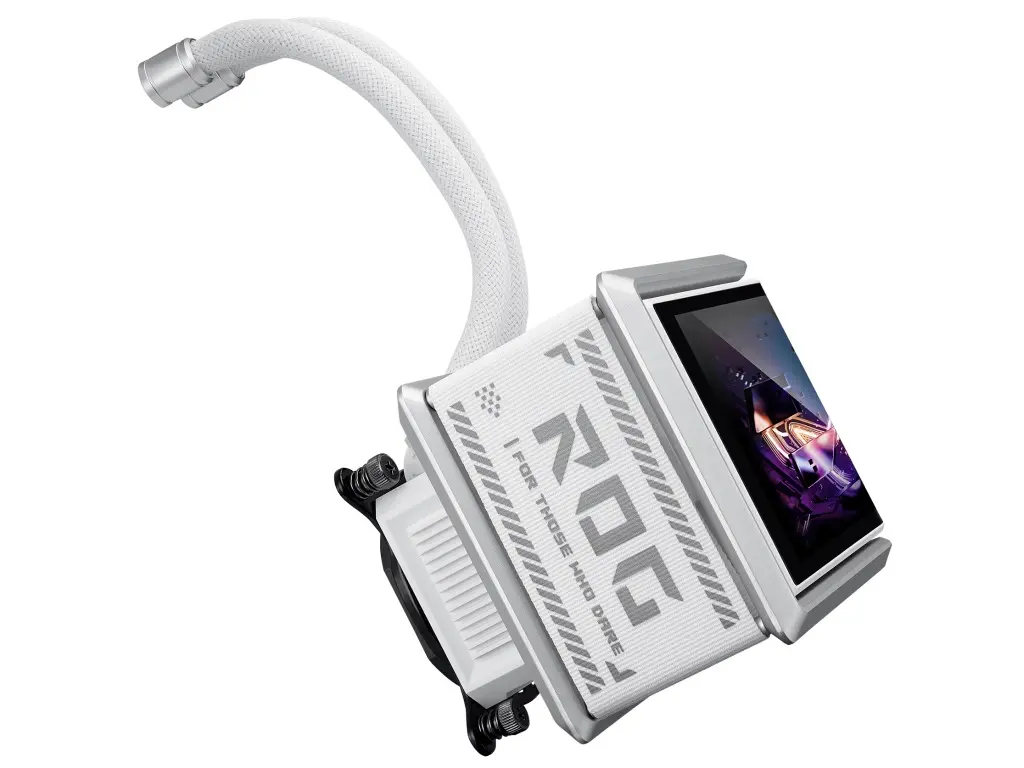 ASUS выпустила ROG Ryuo IV SLC 360 ARGB White Edition 2 Белая версия системы охлаждения ASUS