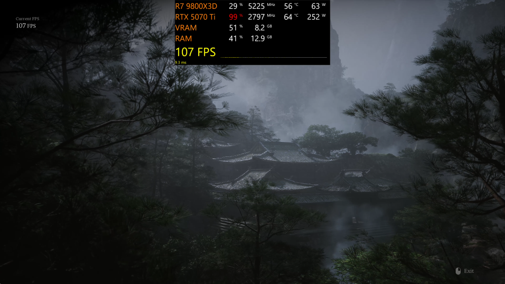 CyberPowerPC PBM U97 PZ: Обзор готового ПК 14 Black Myth Wukong 4K Cinematic DLSS Perf FG ON