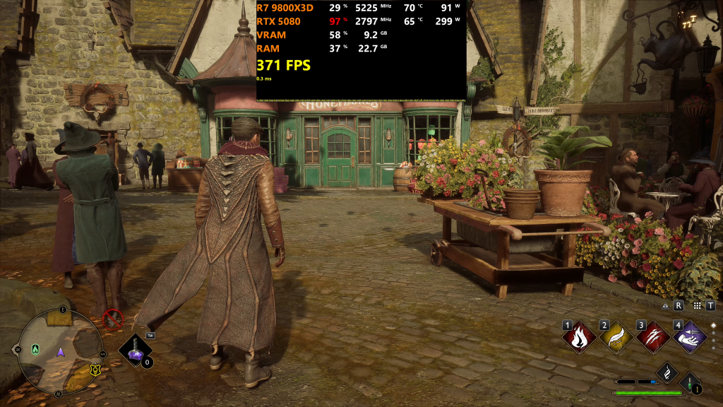 Hogwarts Legacy 4K DLSS Frame Generation