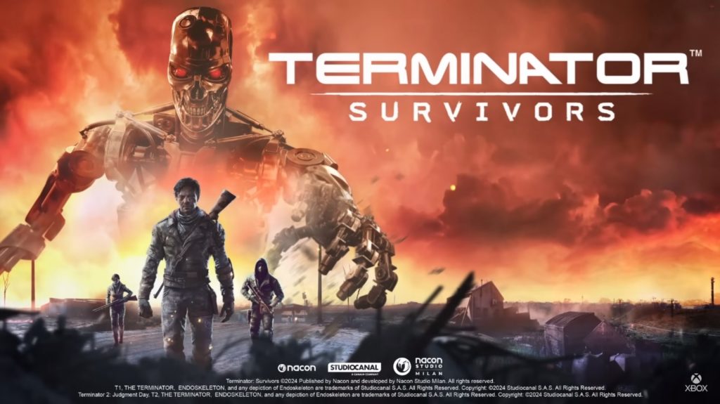 Кадр из игры Terminator: Survivors, изображающий разрушенные постапокалиптические ландшафты