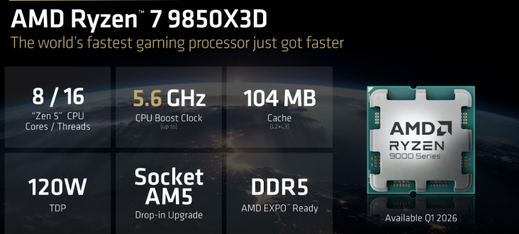CES 2026: AMD представляет новые процессоры Ryzen для ноутбуков и ПК CES 2026: AMD представляет новые процессоры Ryzen для ноутбуков и ПК